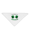 Stop Staring At My Shamrocks Adult 19&#x22; Square Bandana-Square Bandanas-TooLoud-White-One-Size-Adult-Davson Sales