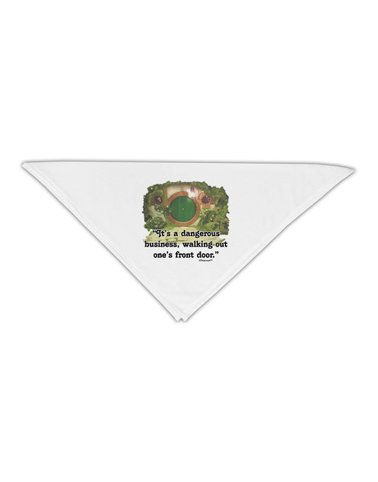 Dangerous Business Adult 19&#x22; Square Bandana-Square Bandanas-TooLoud-White-One-Size-Adult-Davson Sales