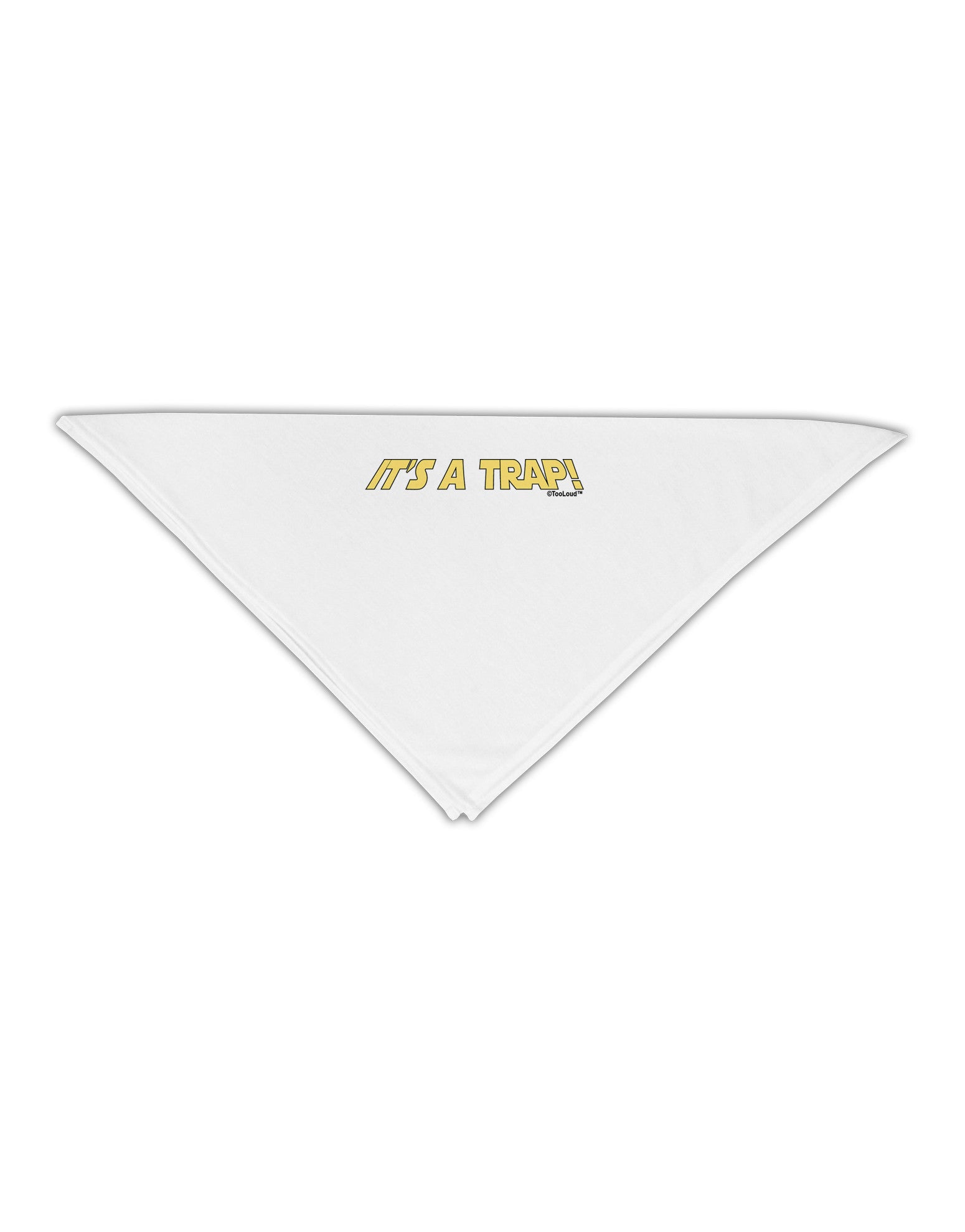 It is a Trap Adult 19&#x22; Square Bandana-Square Bandanas-TooLoud-White-One-Size-Adult-Davson Sales