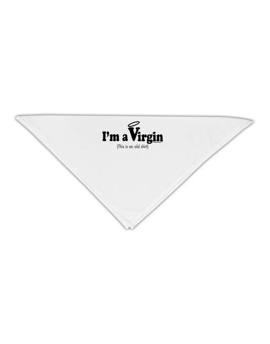 I'm a Virgin - Humor Adult 19&#x22; Square Bandana by TooLoud-Square Bandanas-TooLoud-White-One-Size-Adult-Davson Sales