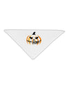 Happy Halloween Jack Adult 19&#x22; Square Bandana-Square Bandanas-TooLoud-White-One-Size-Adult-Davson Sales