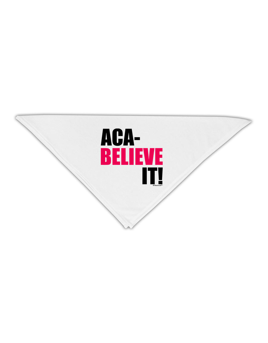 Aca Believe It Adult 19&#x22; Square Bandana-Square Bandanas-TooLoud-White-One-Size-Adult-Davson Sales