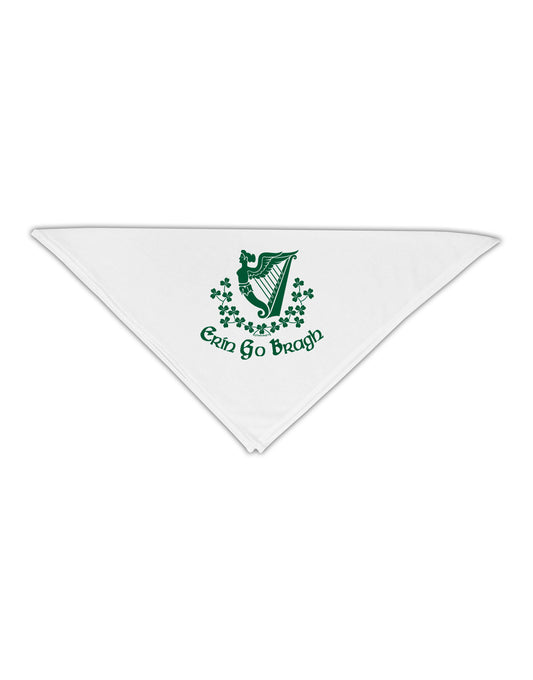 Erin Go Bragh Ireland Forever Adult 19&#x22; Square Bandana-Square Bandanas-TooLoud-White-One-Size-Adult-Davson Sales