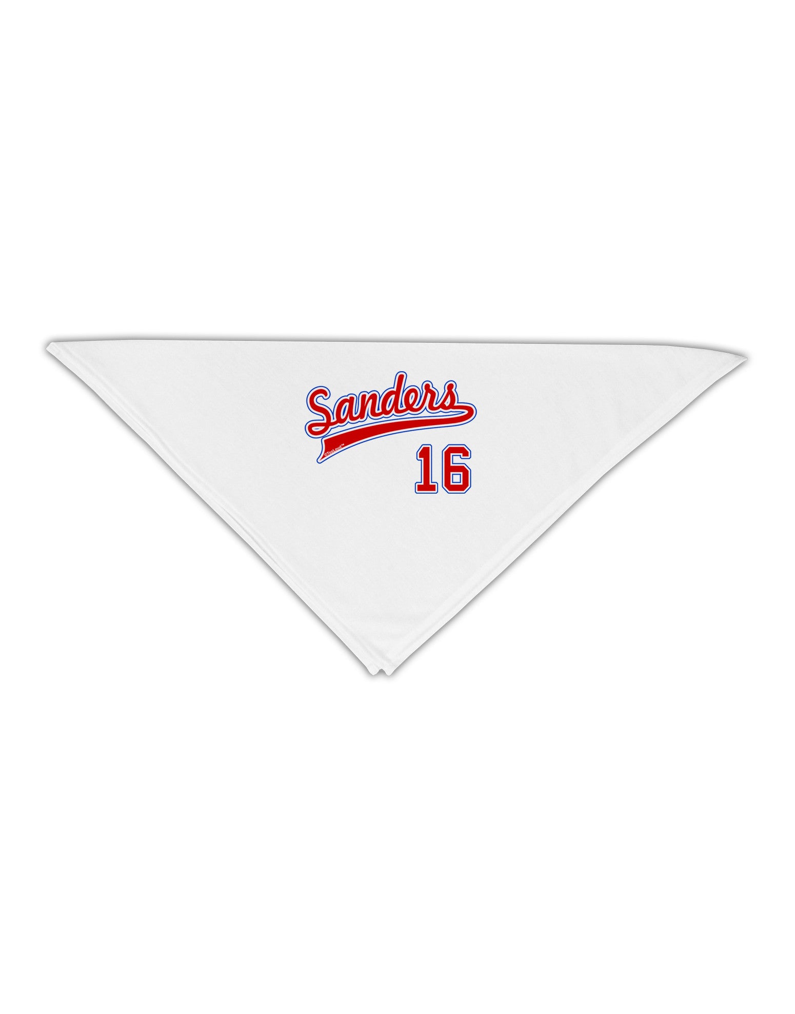 Sanders Jersey 16 Adult 19" Square Bandana-Square Bandanas-TooLoud-White-One-Size-Adult-Davson Sales