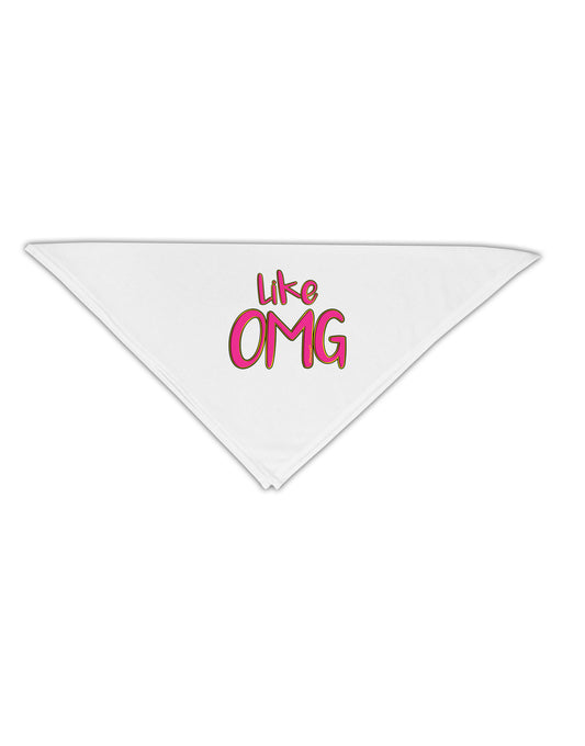 Like OMG Adult 19&#x22; Square Bandana by TooLoud-Square Bandanas-TooLoud-White-One-Size-Adult-Davson Sales