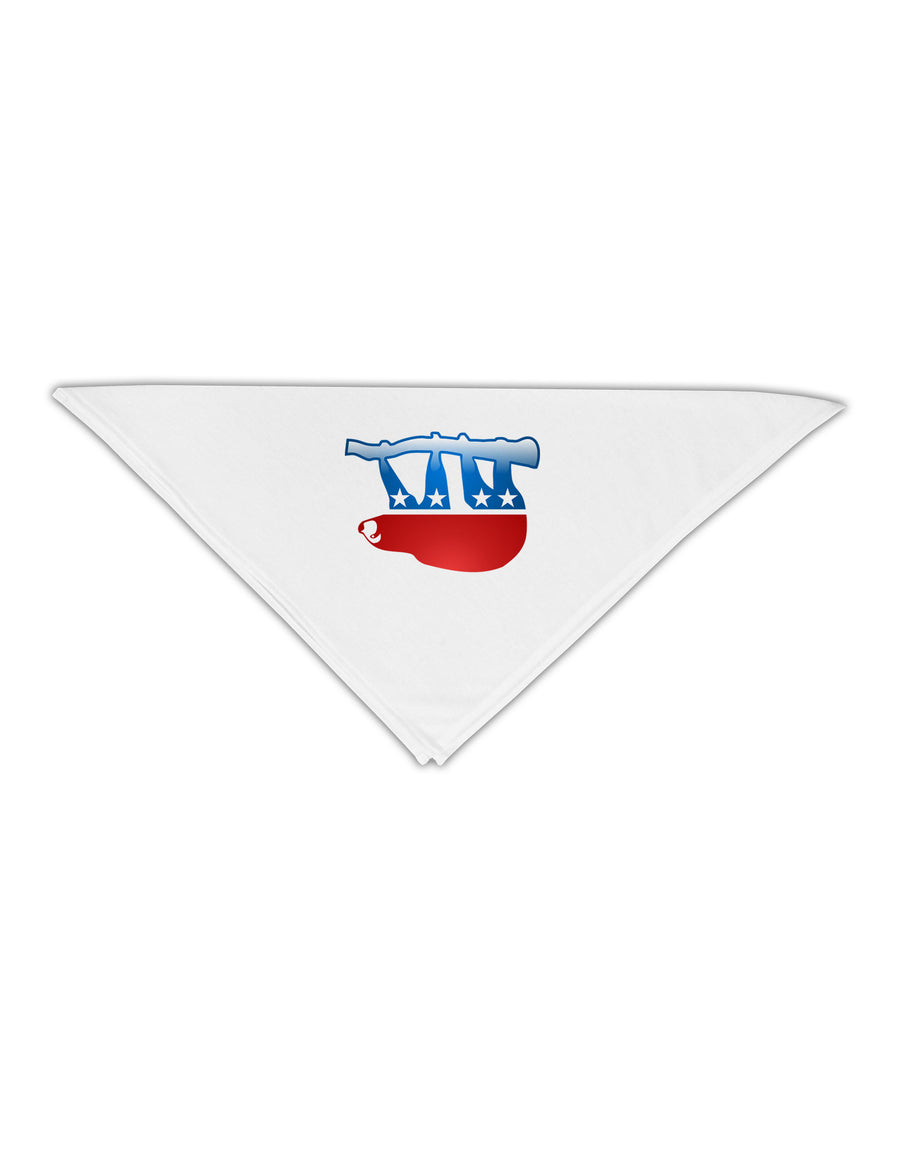 Sloth Political Party Symbol Adult 19" Square Bandana-Square Bandanas-TooLoud-White-One-Size-Adult-Davson Sales