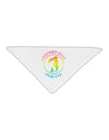 Mermaids Have More Fun - Beachy Colors Adult 19&#x22; Square Bandana-Square Bandanas-TooLoud-White-One-Size-Adult-Davson Sales