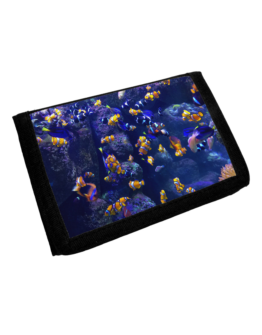 Underwater Ocean View Clownfish Trifold Wallet All Over Print by TooLoud