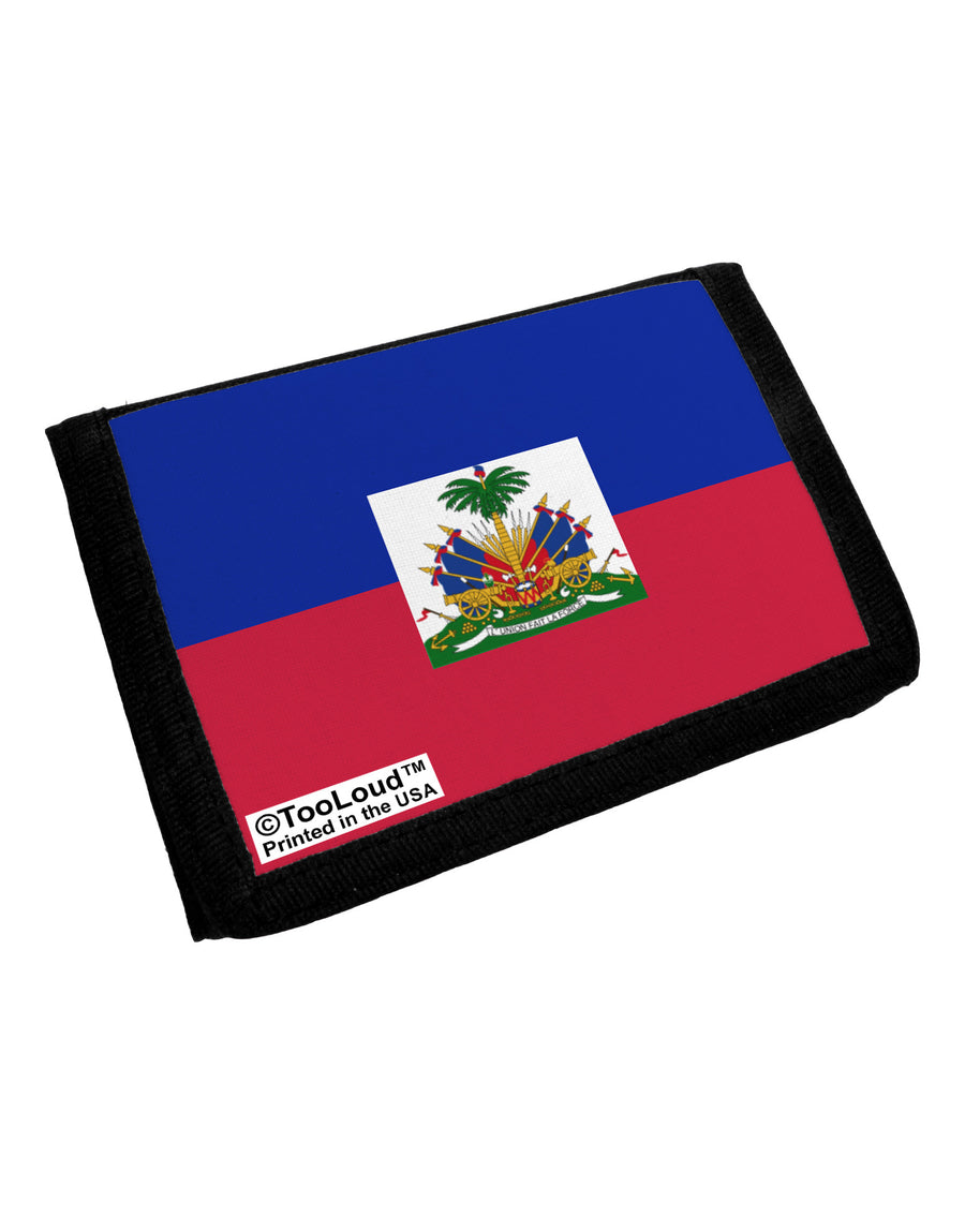 Haiti Flag AOP Trifold Wallet All Over Print-Wallet-TooLoud-White-One Size-Davson Sales