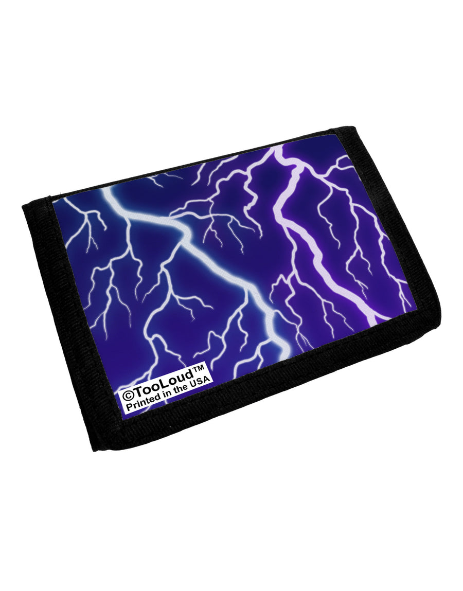 Lightning All Over Trifold Wallet All Over Print-Wallet-TooLoud-White-One Size-Davson Sales