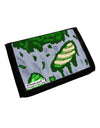 Pixel Zombie Costume Green Trifold Wallet All Over Print-Wallet-TooLoud-White-One Size-Davson Sales