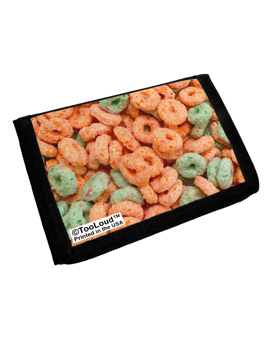 Orange and Green Cereal All Over Trifold Wallet All Over Print-Wallet-TooLoud-White-One Size-Davson Sales