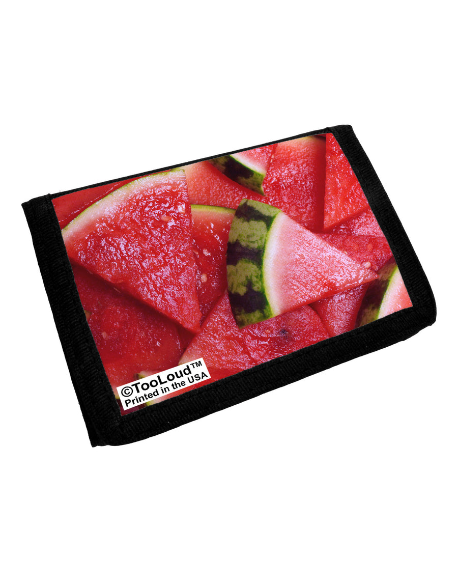 Watermelon Everywhere Trifold Wallet All Over Print-Wallet-TooLoud-White-One Size-Davson Sales