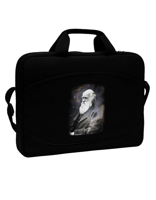 Charles Darwin In Space 15&#x22; Dark Laptop / Tablet Case Bag by TooLoud-Laptop / Tablet Case Bag-TooLoud-Black-Davson Sales