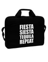 Fiesta Siesta Tequila Repeat 15&#x22; Dark Laptop / Tablet Case Bag by TooLoud-Laptop / Tablet Case Bag-TooLoud-Black-Davson Sales