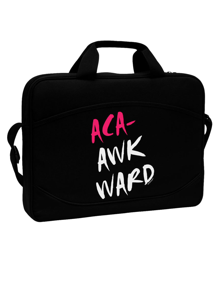 Aca-Awkward 15&#x22; Dark Laptop / Tablet Case Bag by TooLoud-Laptop / Tablet Case Bag-TooLoud-Black-Davson Sales