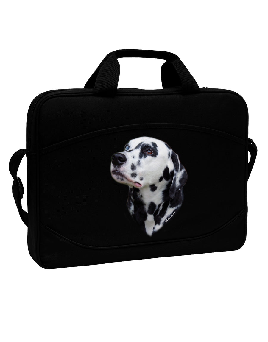 Dalmatian Portrait 15&#x22; Dark Laptop / Tablet Case Bag by TooLoud-Laptop / Tablet Case Bag-TooLoud-Black-Davson Sales