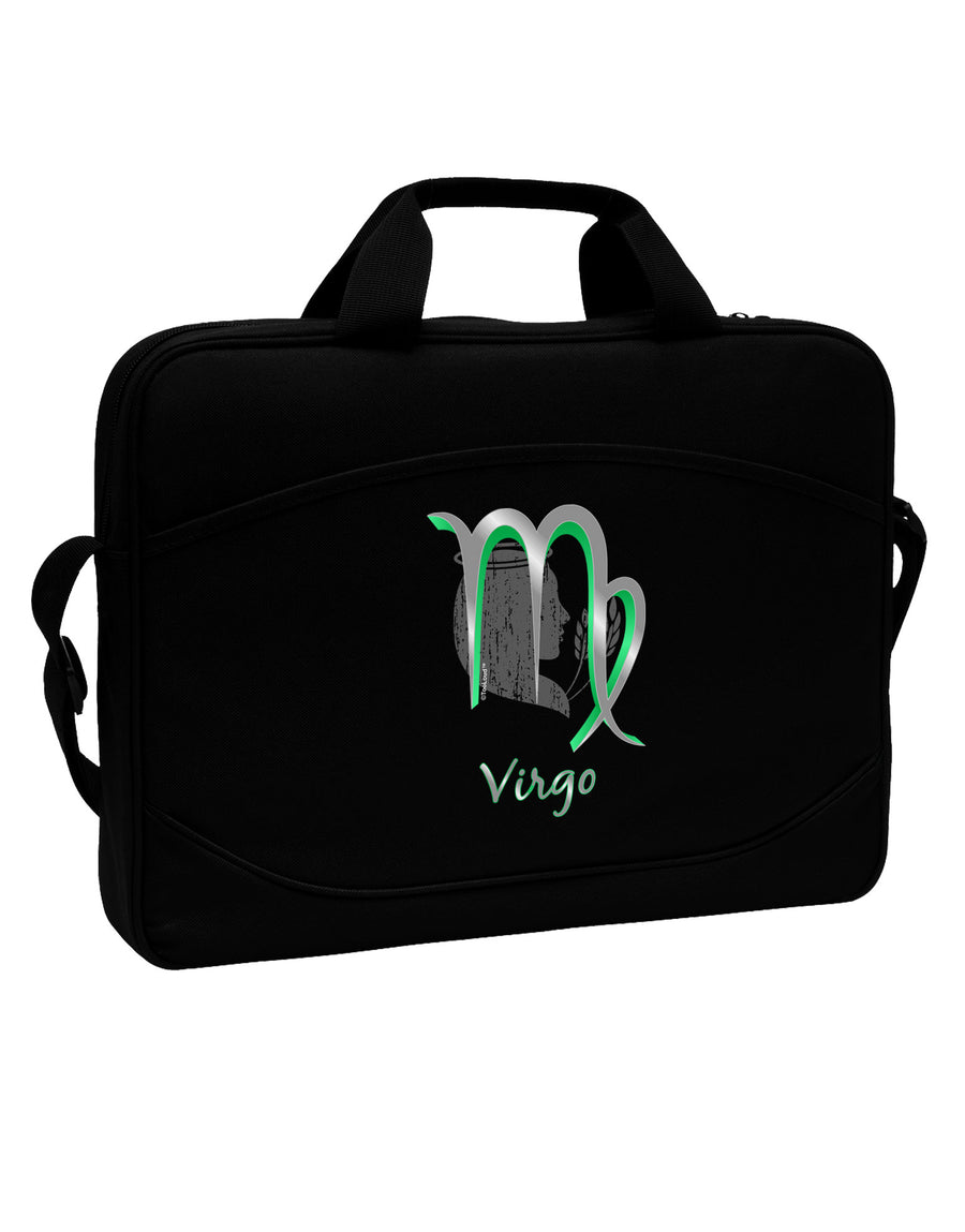 Virgo Symbol 15&#x22; Dark Laptop / Tablet Case Bag-Laptop / Tablet Case Bag-TooLoud-Black-White-15 Inches-Davson Sales