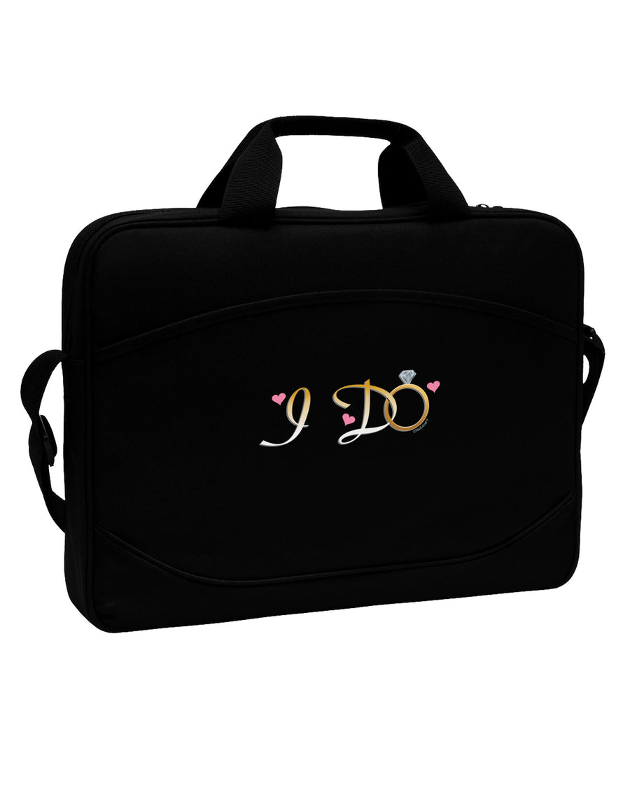 I Do - Bride 15&#x22; Dark Laptop / Tablet Case Bag-Laptop / Tablet Case Bag-TooLoud-Black-Davson Sales