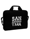 San Antonio Y'all - Boots - Texas Pride 15&#x22; Dark Laptop / Tablet Case Bag by TooLoud-Laptop / Tablet Case Bag-TooLoud-Black-Davson Sales