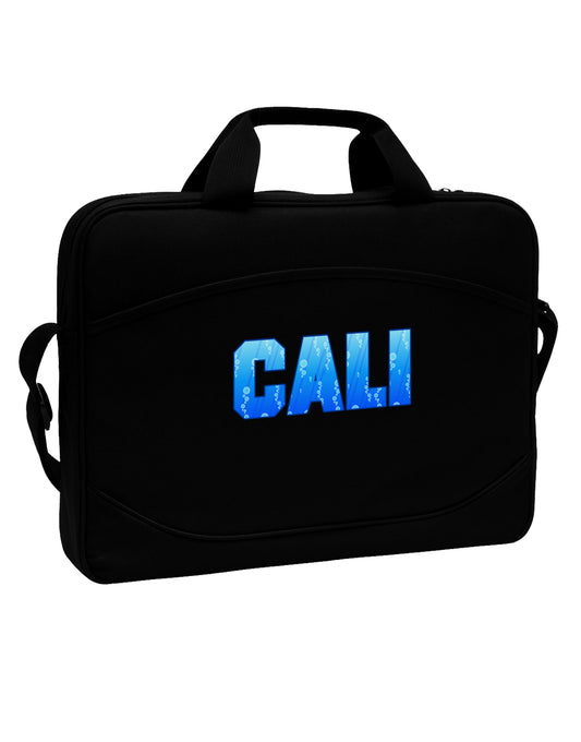 Cali Ocean Bubbles 15&#x22; Dark Laptop / Tablet Case Bag by TooLoud-Laptop / Tablet Case Bag-TooLoud-Black-Davson Sales