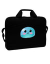 Cute RPG Slime - Blue 15&#x22; Dark Laptop / Tablet Case Bag by TooLoud-Laptop / Tablet Case Bag-TooLoud-Black-Davson Sales