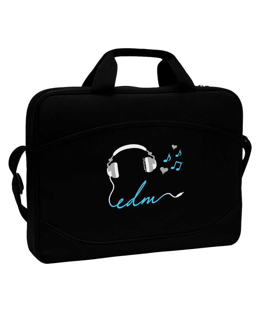 EDM Cord Blue 15&#x22; Dark Laptop / Tablet Case Bag-Laptop / Tablet Case Bag-TooLoud-Black-Davson Sales