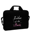 Father of the Bride wedding 15&#x22; Dark Laptop / Tablet Case Bag by TooLoud