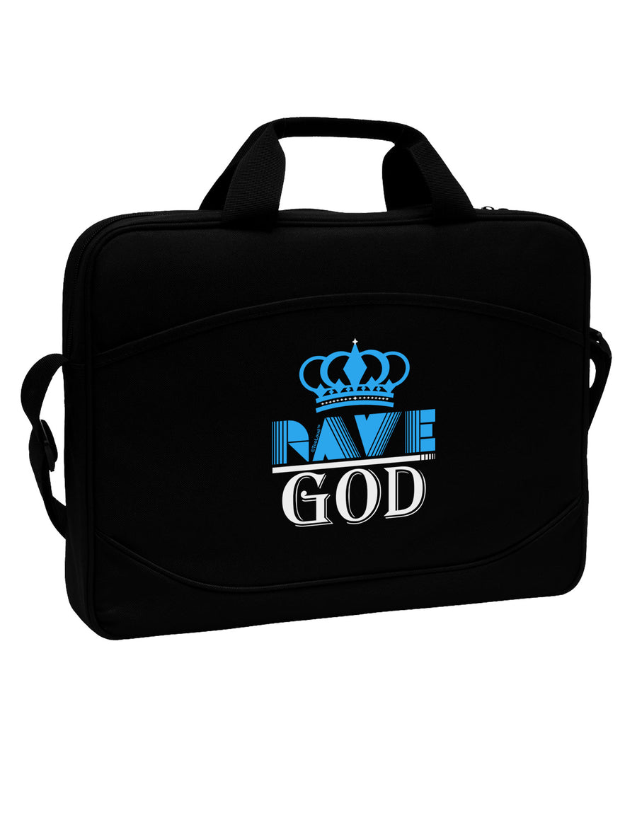 Rave God 15&#x22; Dark Laptop / Tablet Case Bag-Laptop / Tablet Case Bag-TooLoud-Black-Davson Sales