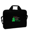 Merry Christmas & Happy New Year 15&#x22; Dark Laptop / Tablet Case Bag-Laptop / Tablet Case Bag-TooLoud-Black-White-Davson Sales