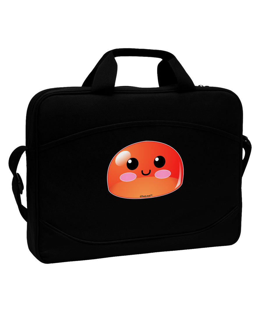 Cute RPG Slime - Red 15&#x22; Dark Laptop / Tablet Case Bag by TooLoud-Laptop / Tablet Case Bag-TooLoud-Black-Davson Sales