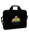 Hombre Sombrero 15&#x22; Dark Laptop / Tablet Case Bag by TooLoud-Laptop / Tablet Case Bag-TooLoud-Black-Davson Sales