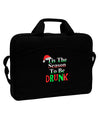 Season To Be Drunk 15&#x22; Dark Laptop / Tablet Case Bag-Laptop / Tablet Case Bag-TooLoud-Black-White-Davson Sales