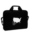 American Roots Design 15&#x22; Dark Laptop / Tablet Case Bag by TooLoud-Laptop / Tablet Case Bag-TooLoud-Black-Davson Sales