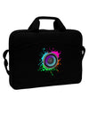 Paint Splatter Speaker 15&#x22; Dark Laptop / Tablet Case Bag-Laptop / Tablet Case Bag-TooLoud-Black-White-Davson Sales