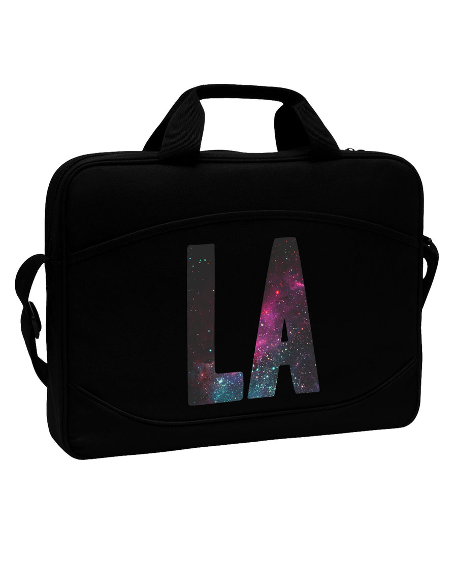 LA Outer Space Desgin 15&#x22; Dark Laptop / Tablet Case Bag-Laptop / Tablet Case Bag-TooLoud-Black-White-15 Inches-Davson Sales