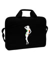 Irish Flag Bikini Shadow 15&#x22; Dark Laptop / Tablet Case Bag by TooLoud-Laptop / Tablet Case Bag-TooLoud-Black-Davson Sales