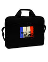 Pray For Paris Watercolor 15&#x22; Dark Laptop / Tablet Case Bag-Laptop / Tablet Case Bag-TooLoud-Black-White-Davson Sales