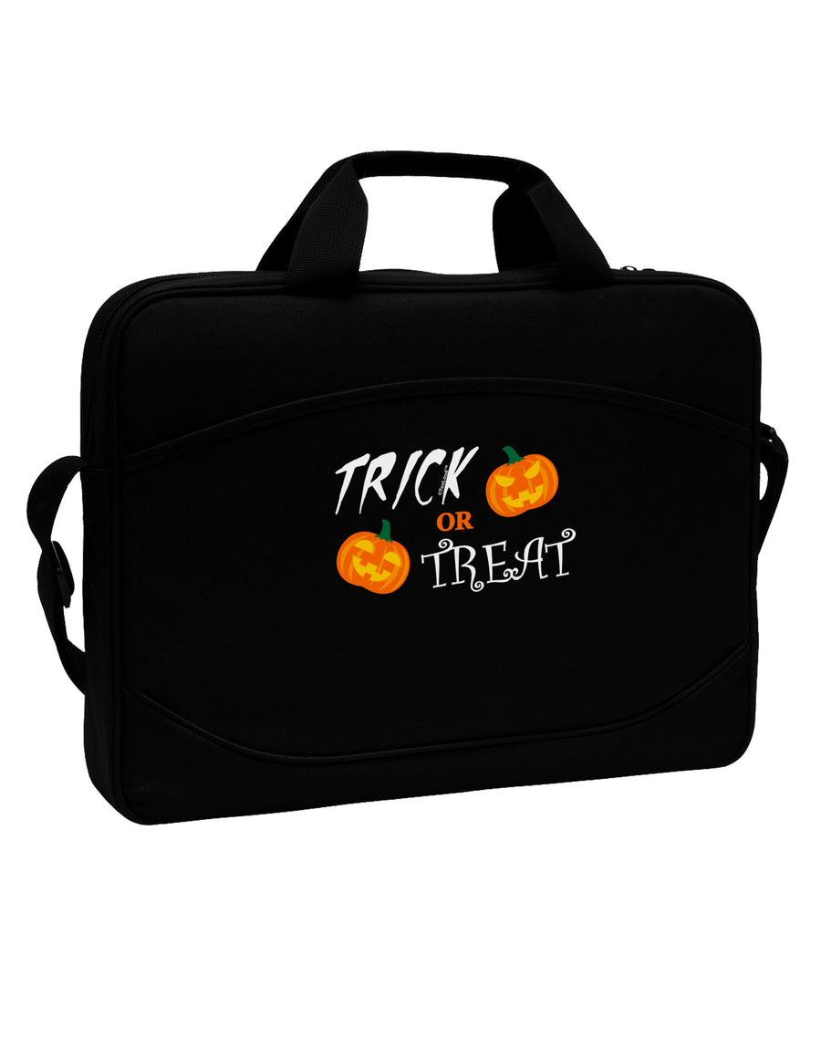 TooLoud Trick or Treat Pumpkins 15&#x22; Dark Laptop / Tablet Case Bag-Laptop / Tablet Case Bag-TooLoud-Black-Davson Sales