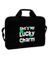 She's My Lucky Charm - Matching Couples Design 15&#x22; Dark Laptop / Tablet Case Bag by TooLoud