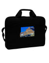 Colorado Snowy Mountains Cutout 15&#x22; Dark Laptop / Tablet Case Bag-Laptop / Tablet Case Bag-TooLoud-Black-White-Davson Sales