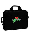 Holly Seasons Greetings Text 15&#x22; Dark Laptop / Tablet Case Bag by TooLoud-Laptop / Tablet Case Bag-TooLoud-Black-Davson Sales