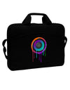 Paint Drips Speaker 15&#x22; Dark Laptop / Tablet Case Bag-Laptop / Tablet Case Bag-TooLoud-Black-White-Davson Sales