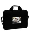 Laying White Wolf 15&#x22; Dark Laptop / Tablet Case Bag-Laptop / Tablet Case Bag-TooLoud-Black-15 Inches-Davson Sales