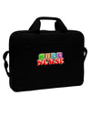 Nicu Nurse 15&#x22; Dark Laptop / Tablet Case Bag-Laptop / Tablet Case Bag-TooLoud-Black-White-15 Inches-Davson Sales