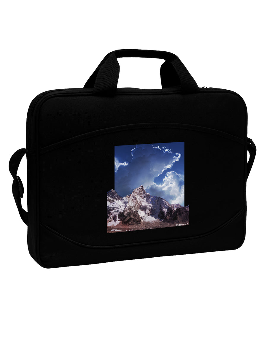 Mountain Pop Out 15&#x22; Dark Laptop / Tablet Case Bag by TooLoud-Laptop / Tablet Case Bag-TooLoud-Black-Davson Sales