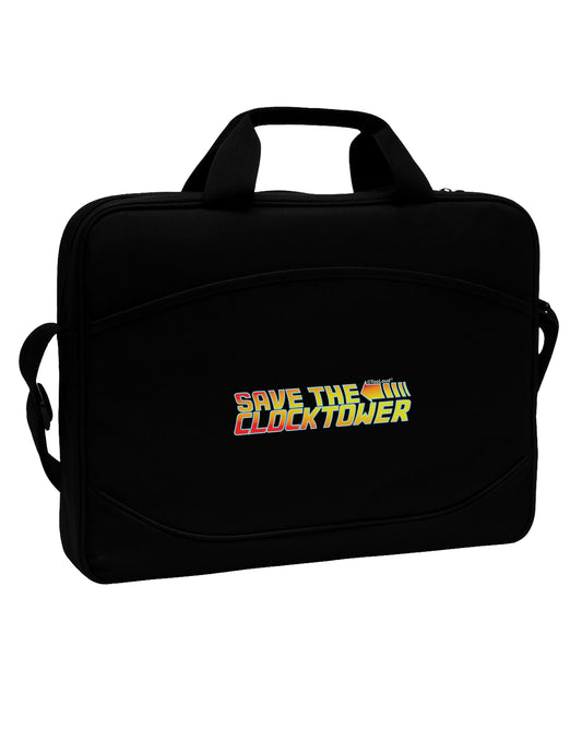 Save The Clock Tower 15&#x22; Dark Laptop / Tablet Case Bag by TooLoud-TooLoud-Black-15 Inches-Davson Sales