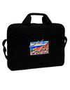 Colorado Mtn Sunset Bold WaterColor 15&#x22; Dark Laptop / Tablet Case Bag-Laptop / Tablet Case Bag-TooLoud-Black-Davson Sales