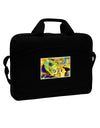 Menacing Turtle Watercolor 15&#x22; Dark Laptop / Tablet Case Bag-Laptop / Tablet Case Bag-TooLoud-Black-15 Inches-Davson Sales