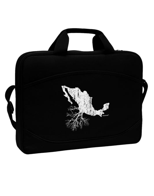 Mexican Roots Design - Distressed 15&#x22; Dark Laptop / Tablet Case Bag by TooLoud-Laptop / Tablet Case Bag-TooLoud-Black-Davson Sales